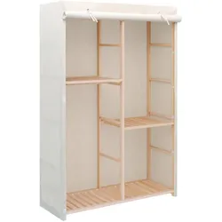 vidaXL, Stoffschrank, Garenen (110 x 110 x 170 cm)