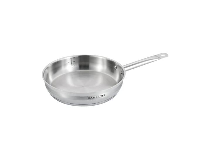 Poêle inox 28x6cm induction