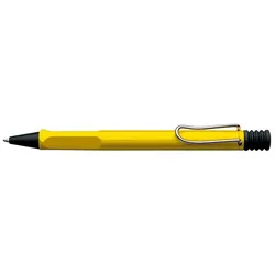 LAMY Kugelschreiber safari Gelb Hochglänzend, Schreibfarbe: blau