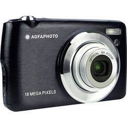 AgfaPhoto Realishot DC8200 Digitalkamera 18 Megapixel Opt. Zoom: 8 x Schwarz inkl. Akku, inkl. Tasche Full HD Video, Integrierter Akku