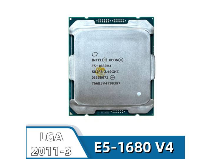 E5 1680 V4 Xeon SR2PB 3.4GHZ 8 cœurs 20 Mo 140 W E5 1680 V4 LGA2011-3 E5-1680V4 Processeur