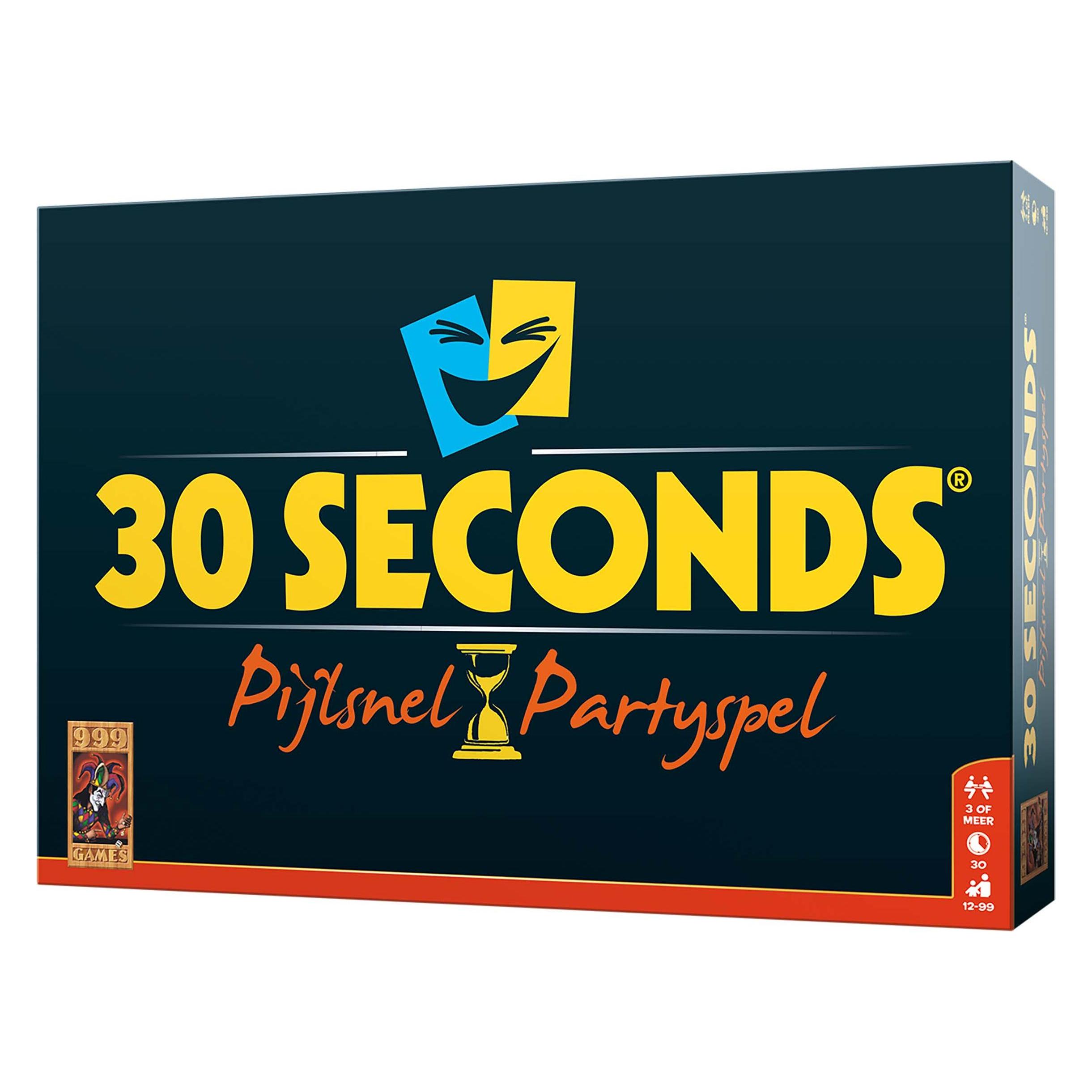 999Games 30 Seconds (Niederländisch, 3 - 24 Spieler) (999-SEC02)