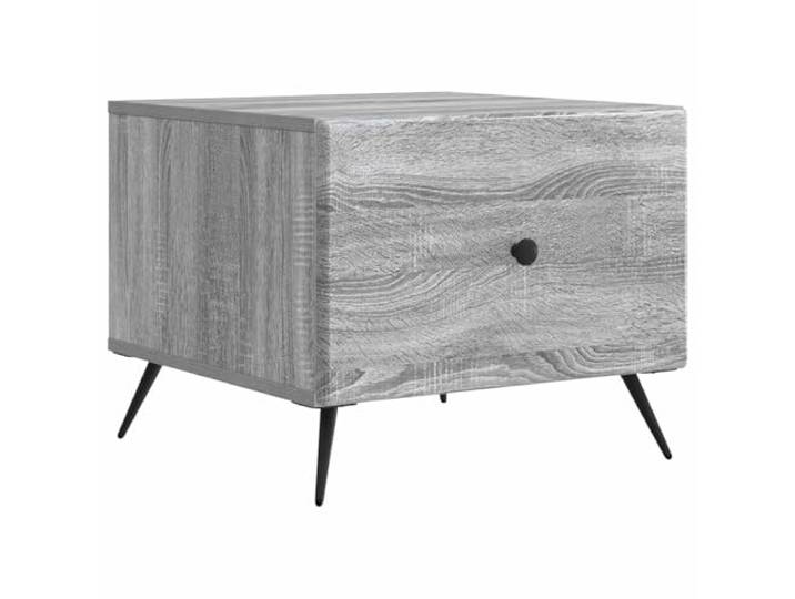 HKLGBVCR Couchtisch Vintage grau Sonoma aus Verbundholz mit Stauraum