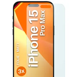 moex FlexProtect iPhone 15 Pro Max Schutzfolie Matt