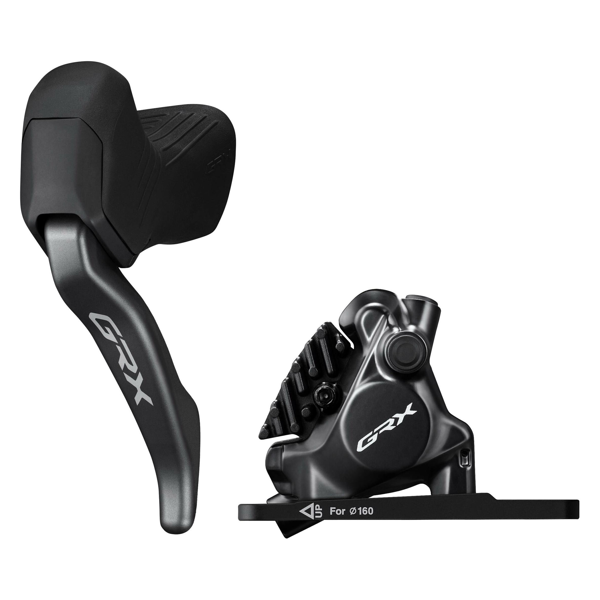 Shimano Scheibenbremsen-Set GRX BR-RX820 mit ST-RX825 Di2 (Vorderradbremse, Bremsset, 2) (73.88517)