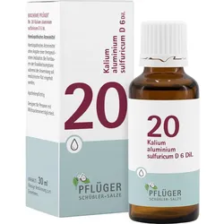 Biochemie Pflüger Nr. 20 Kalium Alu.sul. D 6 30 ML