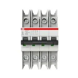 ABB SU204MR-K16 Sicherungsautomat K-Char., 10kA, 16A, 4P, RTT UL 489, Ringkabelanschluss 2CDS274347R0467
