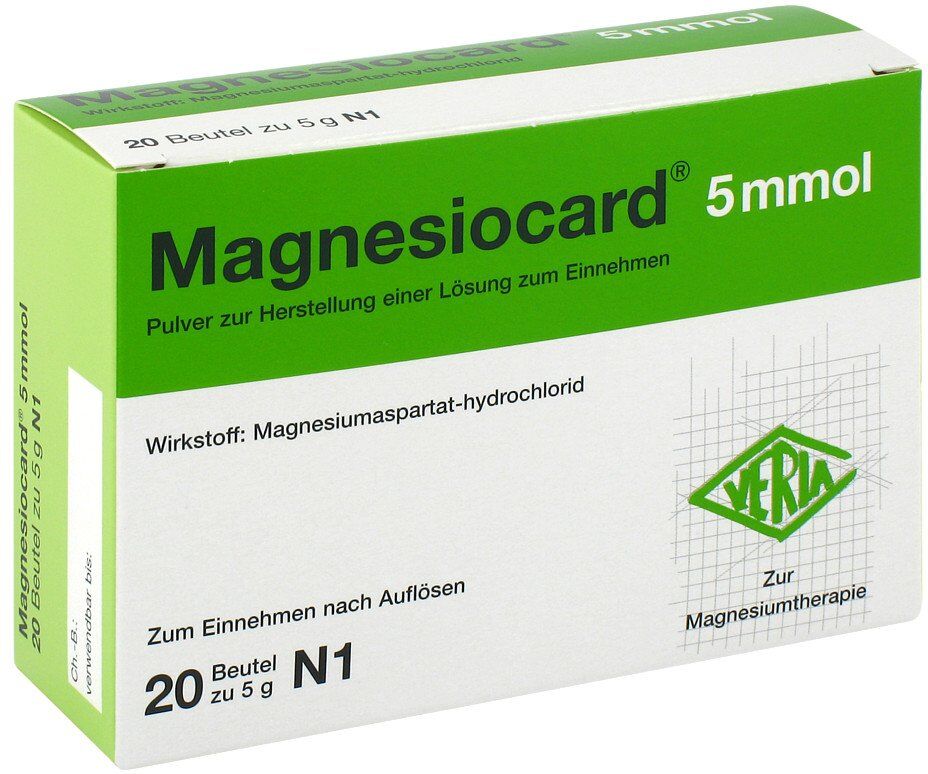 Magnesiocard 5 mmol Pulver