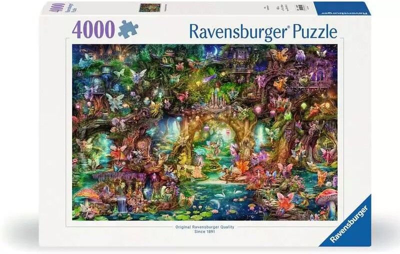Ravensburger Puzzle 4000 pièces - Le royaume des fées (Aimee Steward)