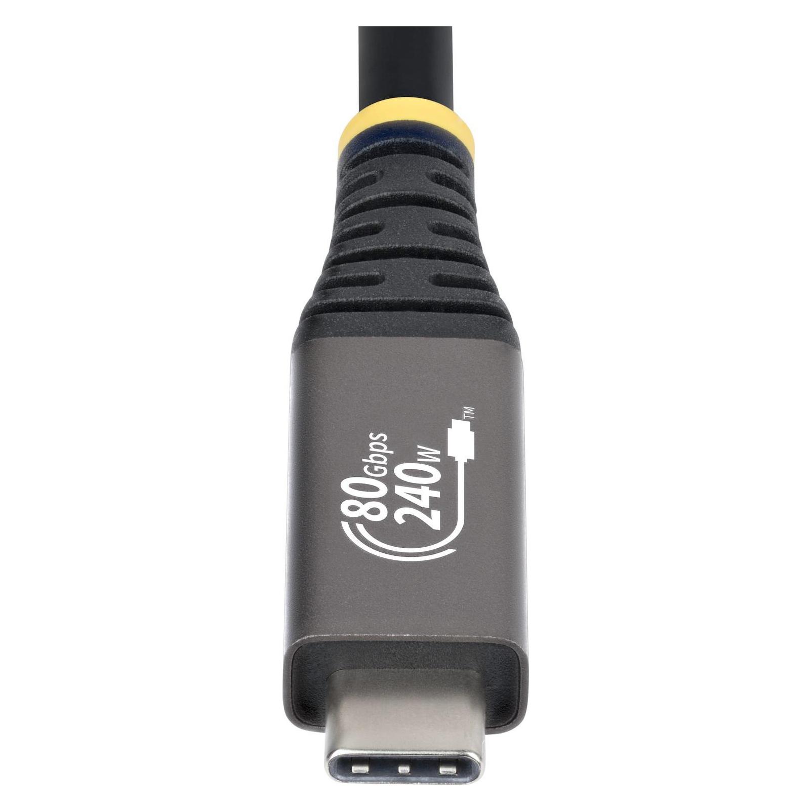 StarTech USB4 Cable USB-C - 1m (1 m, 240 W) (CC1M80GUSB4CABLE)