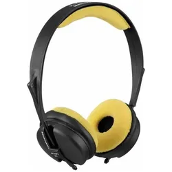 Zomo Polsterset HD-25 SP Velour yellow (Sennheiser HD 25), Kopfhörer Ersatzteile, Gelb