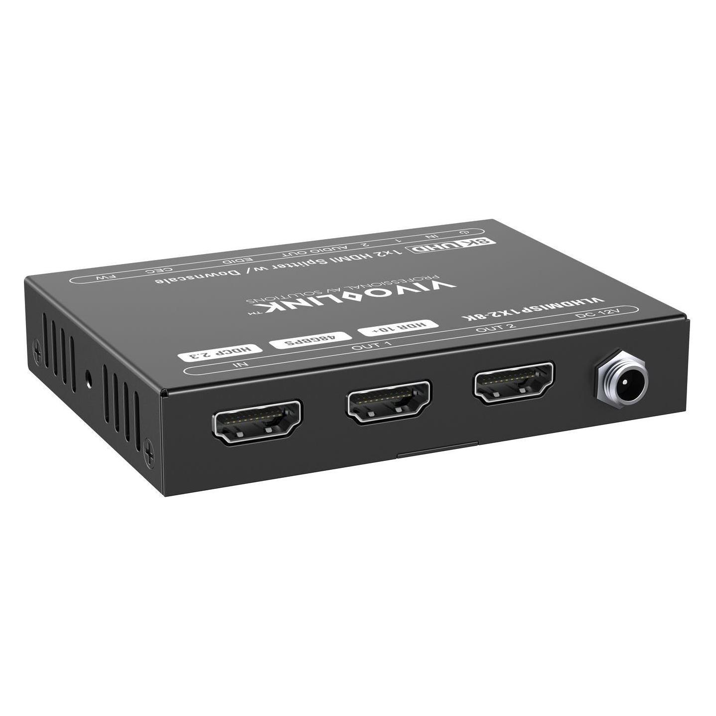 Vivolink HDMI splitter 1x2, 8K@60Hz (VLHDMISP1X2-8K)