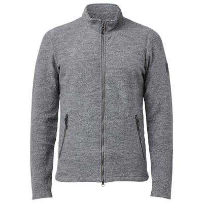 Ivanhoe of Sweden - Louie Full Zip - Wollpullover Gr 3XL grau