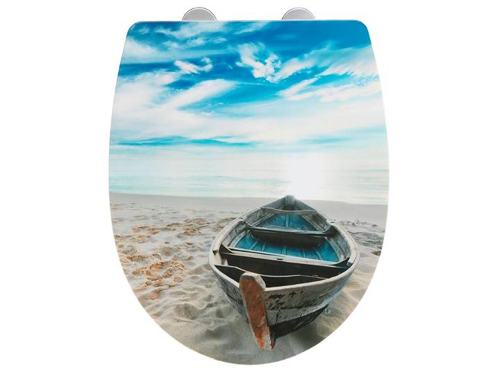 Siège WC Boat Thermoplastique Multicolore 37 x 45cm