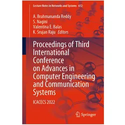 Proceedings of Third International Conference on Advances in Computer Engineering and Communication, Fachbücher von Valentina E. Balas, K. Srujan Raju, S. Nagini, A. Brahmananda Reddy