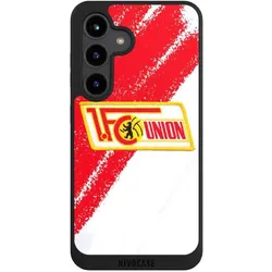 Nivocase Handyhülle für Samsung Galaxy S24 Hülle NIVOpure Case Schwarz 1. FC Union Berlin Logo Offizielles (Samsung Galaxy S24), Smartphone Hülle, Schwarz