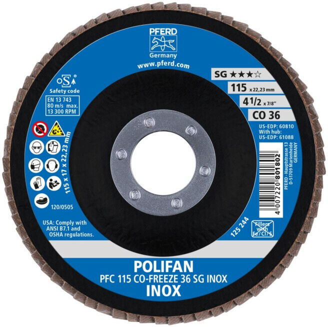 Pferd Disque à lamelles COFREEZE convexe 115 mm K36 (67711536)