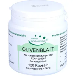 Olivenblatt Extrakt Vegi Kapseln 120 ST