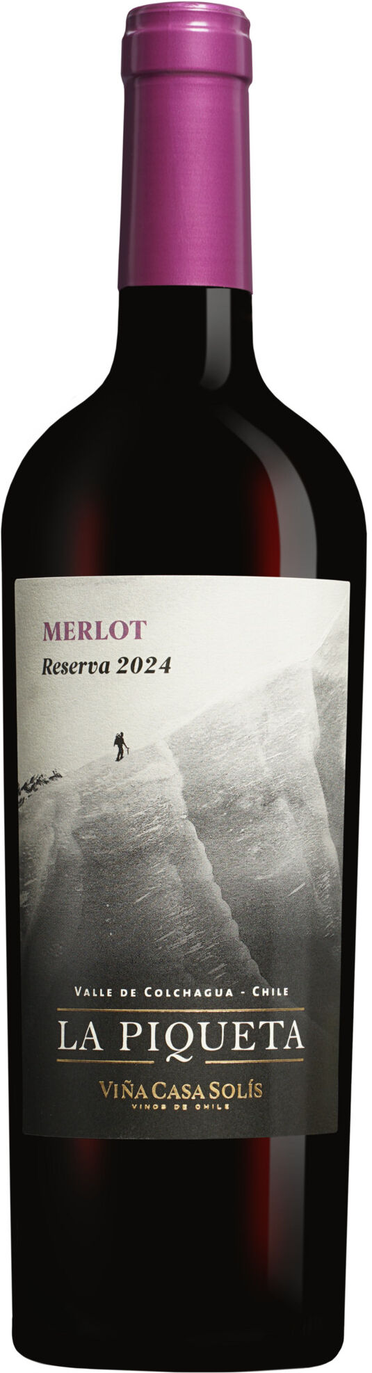 Félix Solís La Piqueta Merlot Reserva 2024 13% Vol. Rotwein Trocken aus Chile