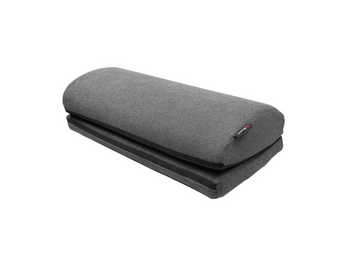 Arozzi Fussstütze Soft Fabric™ Dunkelgrau, 60x30 cm, Heimtextilien, Wohntextilien, Kissen