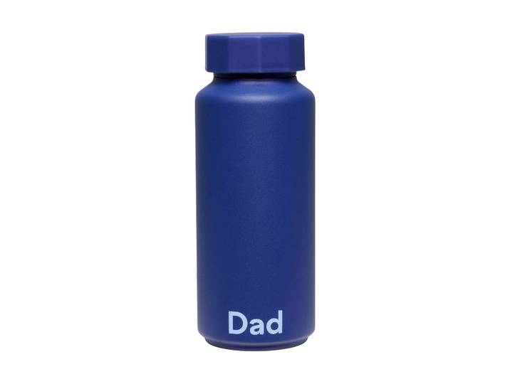 Design Letters Bouteille isotherme Design Letters Dad-midnight blue