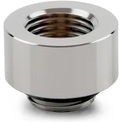 Thermal Grizzly DeltaMate Extender - MF10 Gloss Nickel (6-Pack), Wasserkühlung Anschluss, Silber