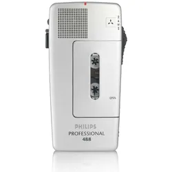 Philips Pocket Memo Professional 488, Diktiergerät, Silber