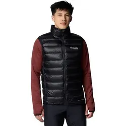 COLUMBIA Herren Weste Arctic Crest Down, Größe M in Schwarz Schwarz