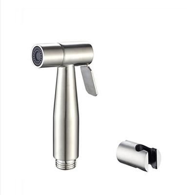 wandmontierter Bidet-Sprühhahn, 304 Edelstahl-Drahttrefilation, multifunktionales Hochdruck-Bidet-Sprühhahn-Set, verwendet in Badezimmern