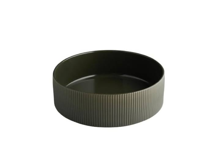 APS 19083 Bol THE GRID - Porcelaine mud (marron)\, Ø 26 cm\, 2\,5 litres