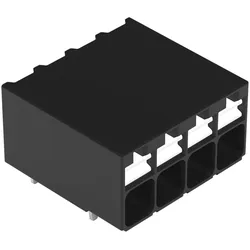 Wago 2086-1204/300-000 THR-Leiterplattenklemme,Drücker,1,5 mm2,schwarz 20861204300000  - 216 Stück