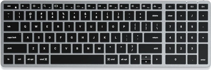 Satechi Slim X2 Slim Bluetooth Wireless Keyboard - Space Grey - US