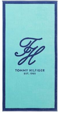 Tommy Hilfiger Printed Cotton Beach Towel - 36 x 68
