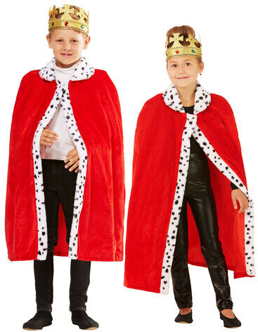 Kinder-Umhang "Little King"