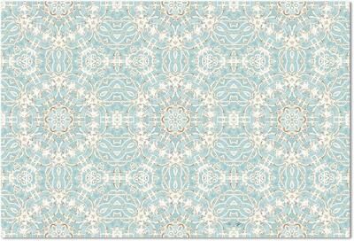 CounterArt Elegance Deco-Floormat, Decorative Mat, Designer Rug, Waterproof, Low Profile, Eco-Friendly Non Slip, Made in The USA (3' x 2')