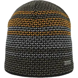 Eisglut Herren Arron Wintermütze - STK - SCHWARZ/KURKUMA