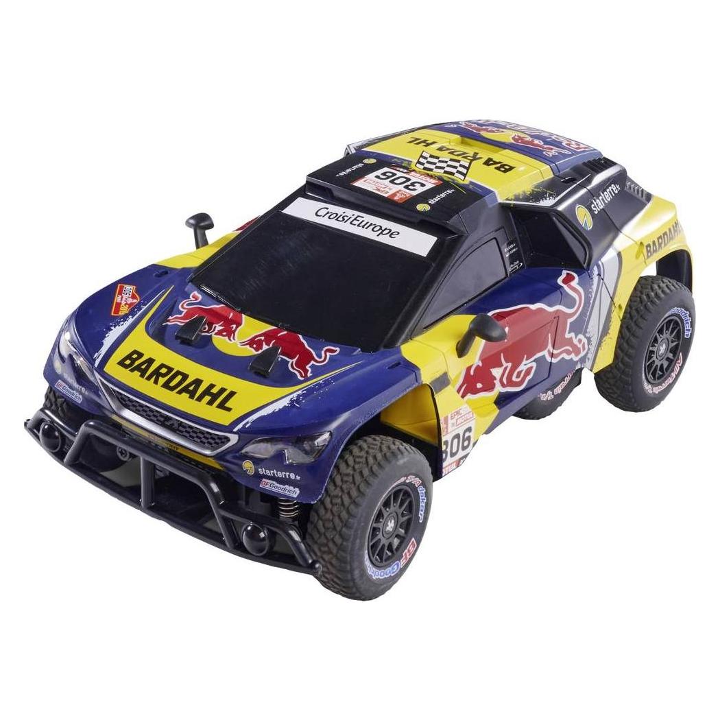Carson 1:16 RC Peug.Rally 3008 DKR LOEB 19 100% (RTR Ready-to-Run) (500404311)