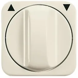 Busch-Jaeger Zentralscheibe ws Jalousie,m.Drehgriff 2542 DR-212