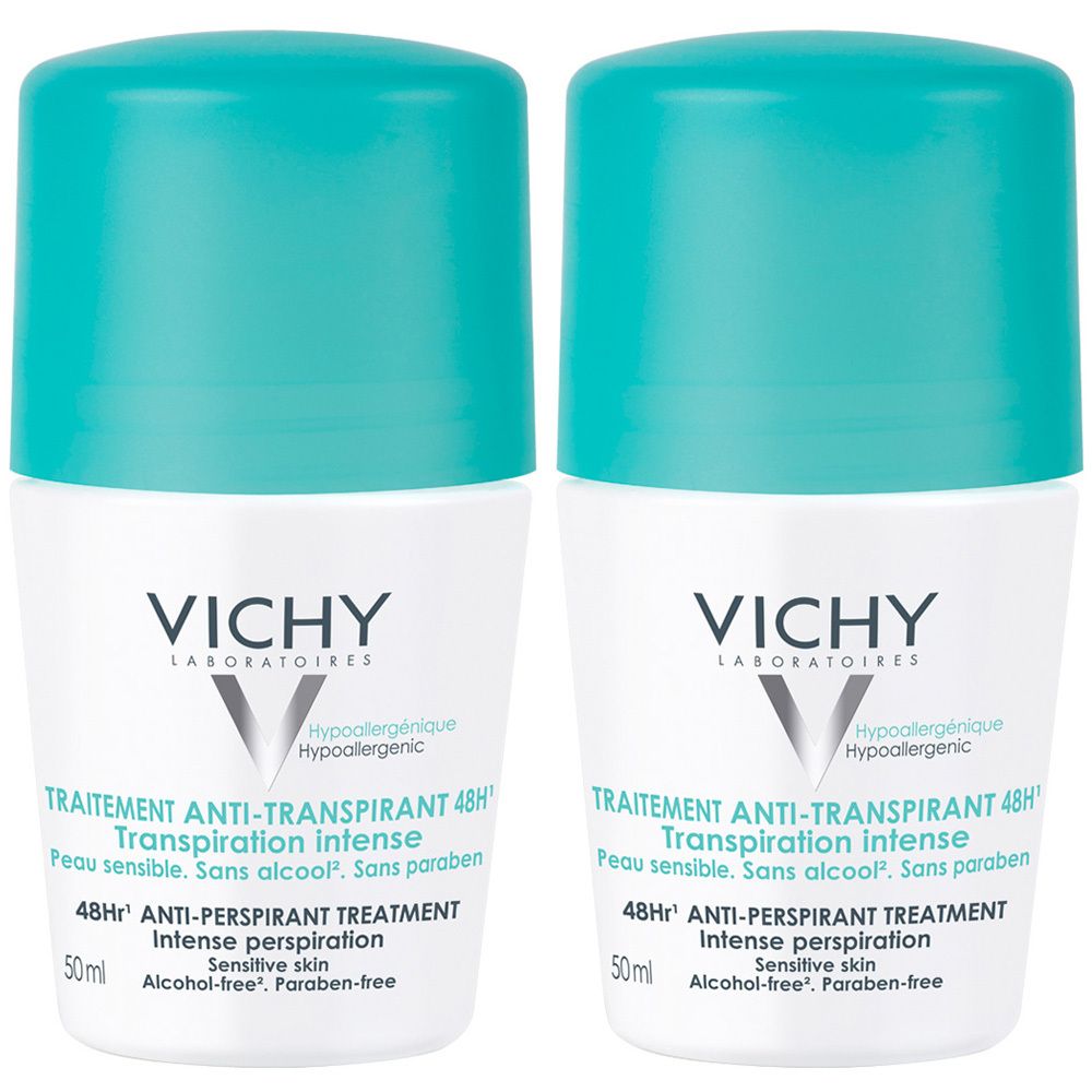 Vichy DEO Roll ON 48H 2x50 ml Stifte