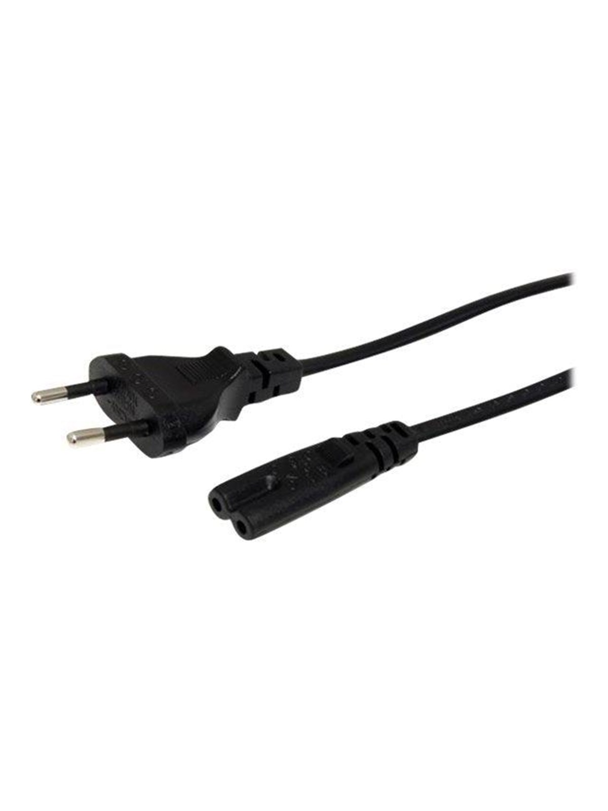 StarTech.com Standard Laptop Power Cord EU to C7 Power Cable Lead - power cable - 1 m