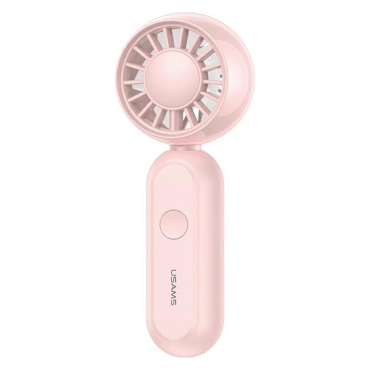 Usams Folding ZB365 1200mAh Handheld Fan Pink (78147827)