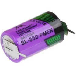 Tadiran Lithium 3,6V Batterie SL 350/PR 1/2AA - Zelle 1/1 pin +/-