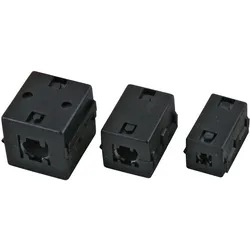 EFB 71508.1 Ferrit-Ringkern 13,0mm, schwarz, eckig 715081