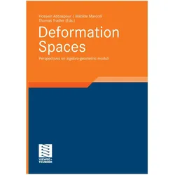 Deformation Spaces, Fachbücher von Matilde Marcolli, Thomas Tradler, Hossein Abbaspour