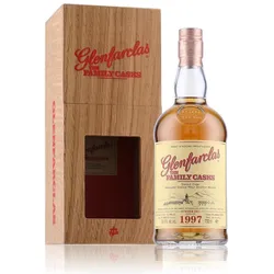 Glenfarclas The Family Casks 1997/2021 Whisky 58,9% Vol. 0,7l in Geschenkbox aus Holz
