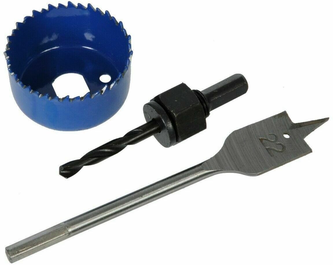 Pack de 2x Brocas + Serra Circular - KINZO