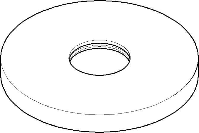 Dornbracht Rosette Schub 2-3 Wege DA 092789104-06 platin matt
