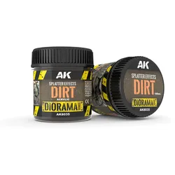AK Splatter Effects Dirt - 100ml (Acrylic)