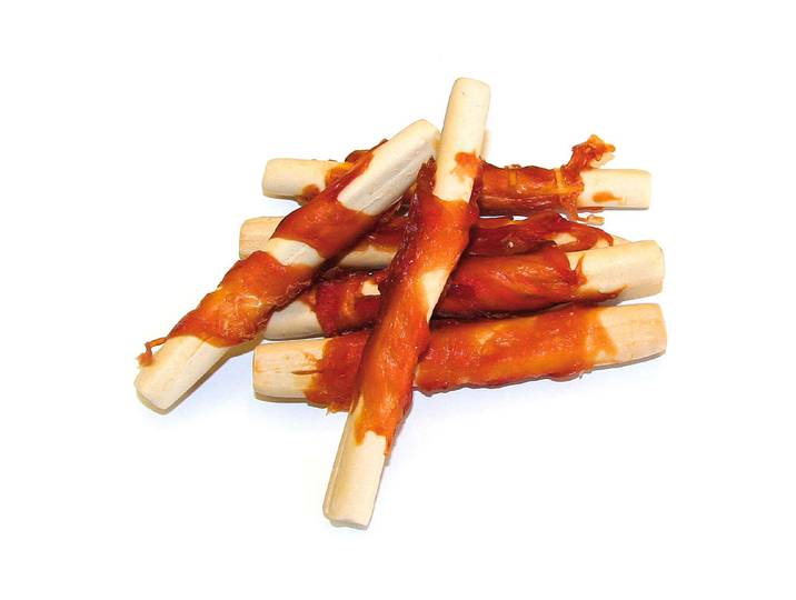 Biskuit-Stick im Pouletmantel 9 Stück./100 g