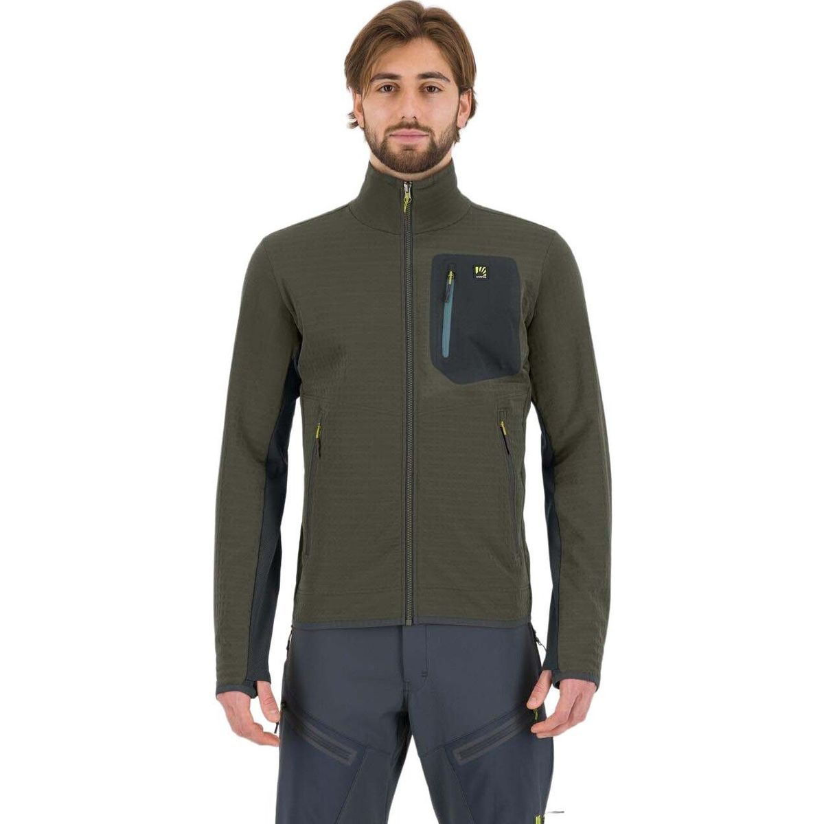 Karpos Marmolada Fleece deep depths/woodl.gray (007) XL 2531100-007-XL